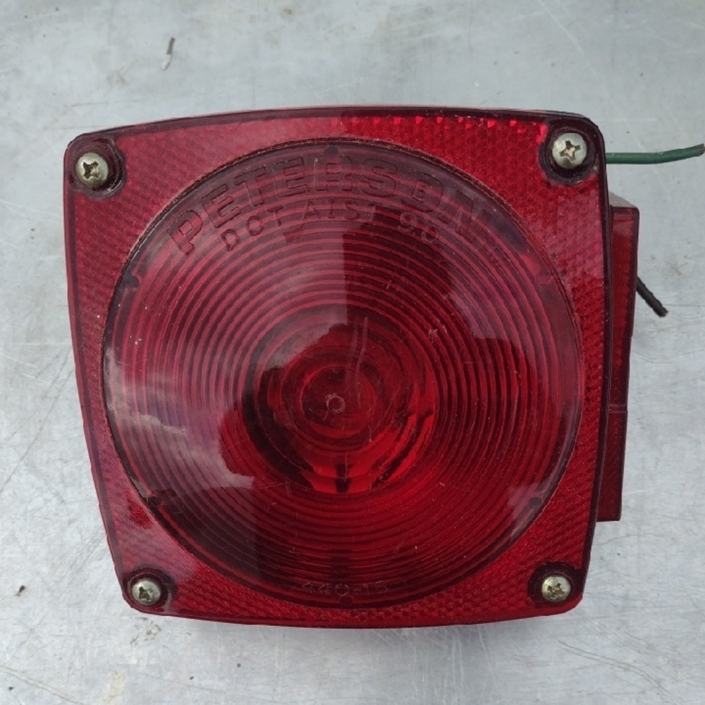 Peterson Red Square Tail Light